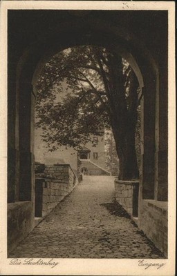 Kahla Thuringia Leuchtenburg entrance