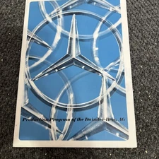 1970s Mercedes-Benz Protection program of the Daimler-Benz AG brochure