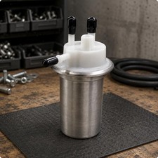 Motorcycle Petrol Pump Assembly Multiple Hose Ports Inline Petrol Pump Assembly