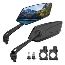 2 Pack Bike Mirrors, Ebike Mirrors For Handlebars 360 Adjustable Safety