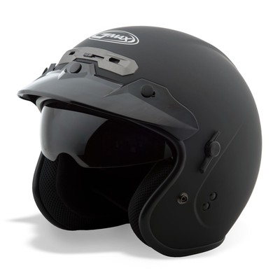 GMax GM-32 Open-Face Helmet Matte Black 2X G1320078