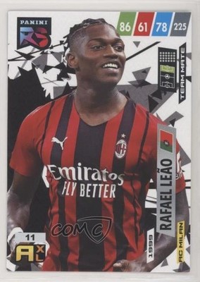 2022 Panini Adrenalyn XL FIFA 365 Rising Stars Team Mate Rafael Leao #11 0a16
