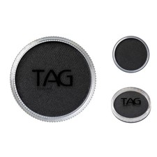 32g TAG Black Face Paint - Safe, Easy Wash Off, Ideal for Halloween and Cosplay