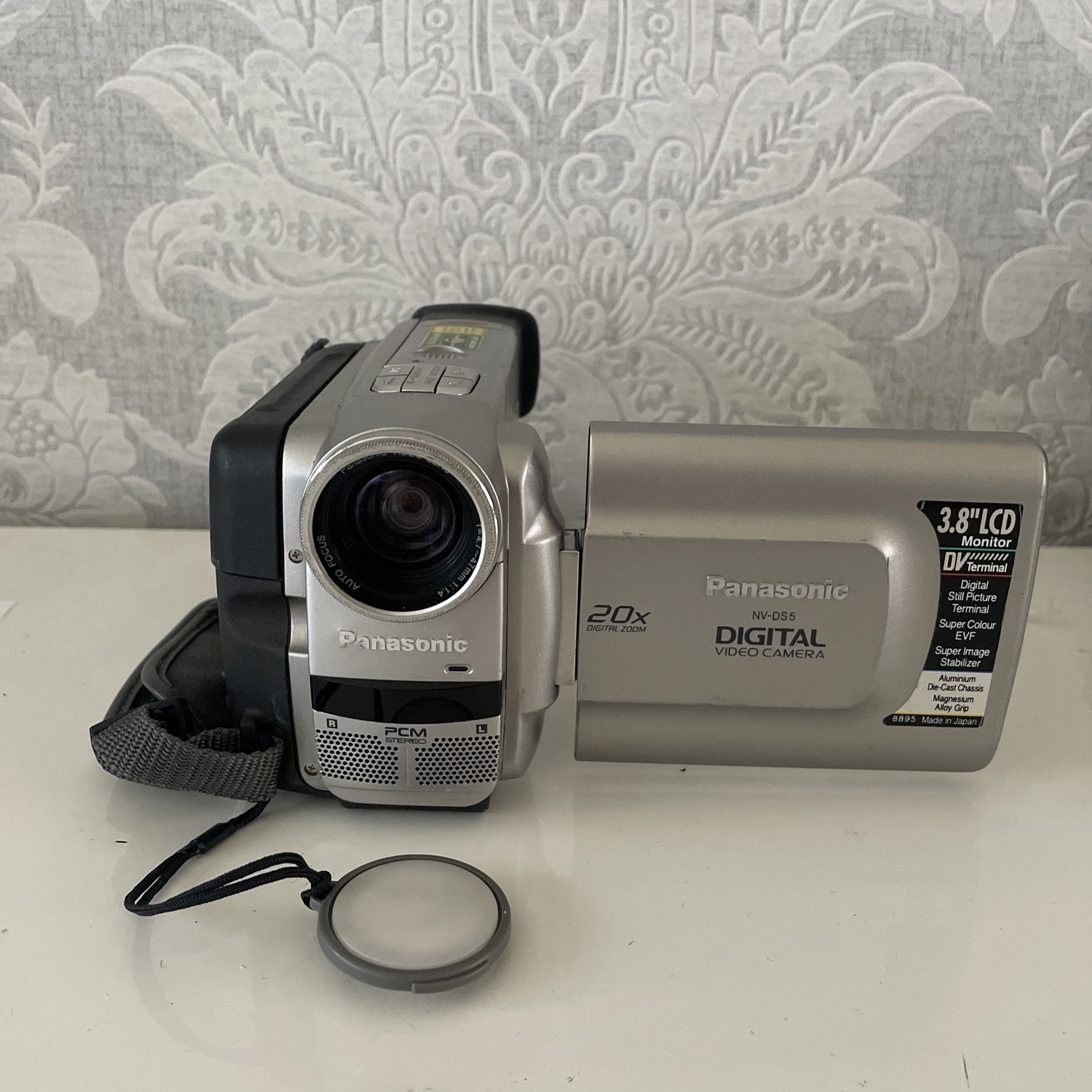PANASONIC NV-DS5B CAMCORDER MINI DV DIGITAL TAPE VIDEO CAMERA 3.8"" LCD. UNTESTED