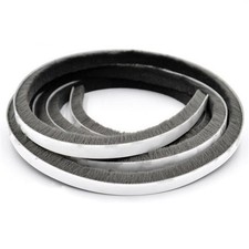Hairy Worm Door Brush Draught Excluder Pile Seal Draft 5/9/15/23mm 10m
