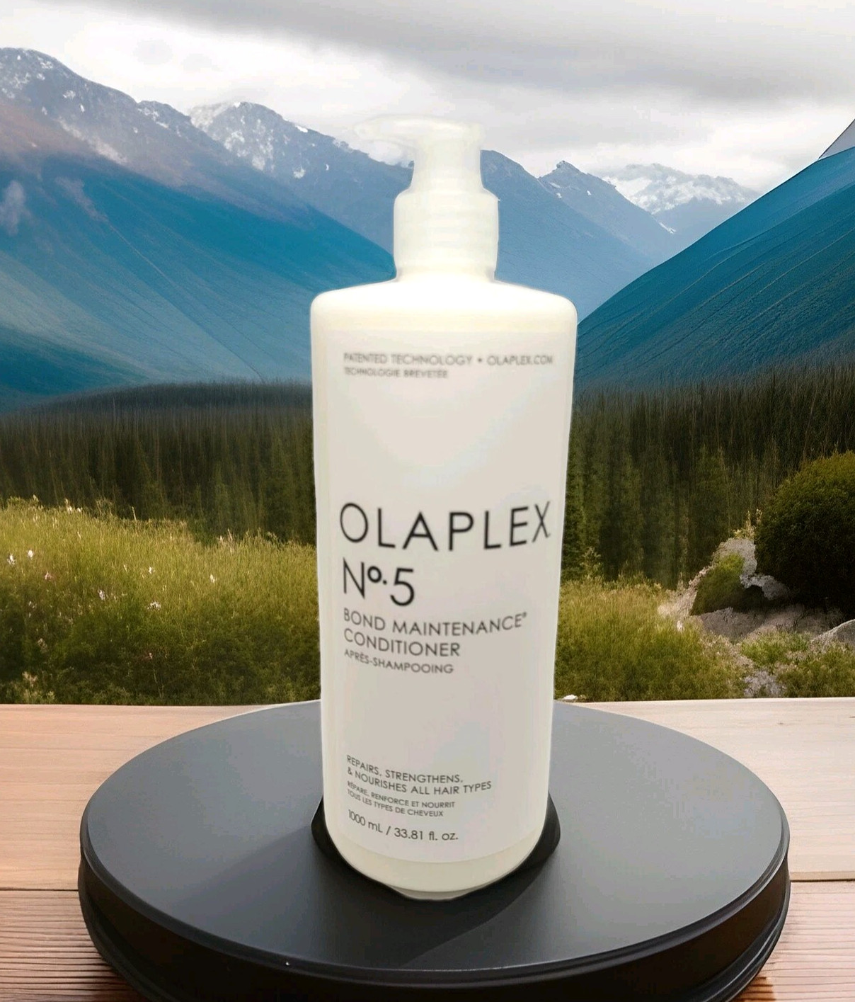 Olaplex No.5 Bond Maintenance Conditioner - 1 Litre New Size - Repairs Bonds, Colour-Safe, Vegan & Cruelty-Free - Image 3