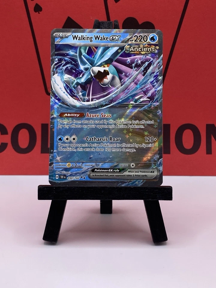 Walking Wake ex 050/162 Sv05:Temporal Forces Holo Rare Pokemon TCG 2024 NM - Image 2 of 4