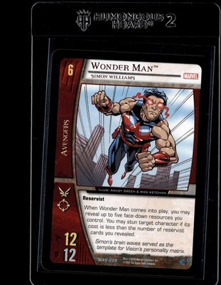 2005 VS System Marvel Avengers - #MAV-028 Wonder Man