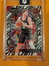 2024-25 Panini Select - Courtside Alperen Sengun #212 Zebra Prizm