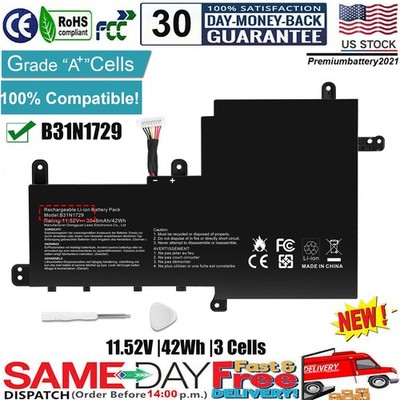  B31N1729 Battery for Asus VivoBook S15 S530 S530UA S530UF S530FA S530FN K530F