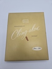 4 Vintage Sears Cling Alon Semi Sheer Stockings Classic A 8 1/2-9 1/2 NOS