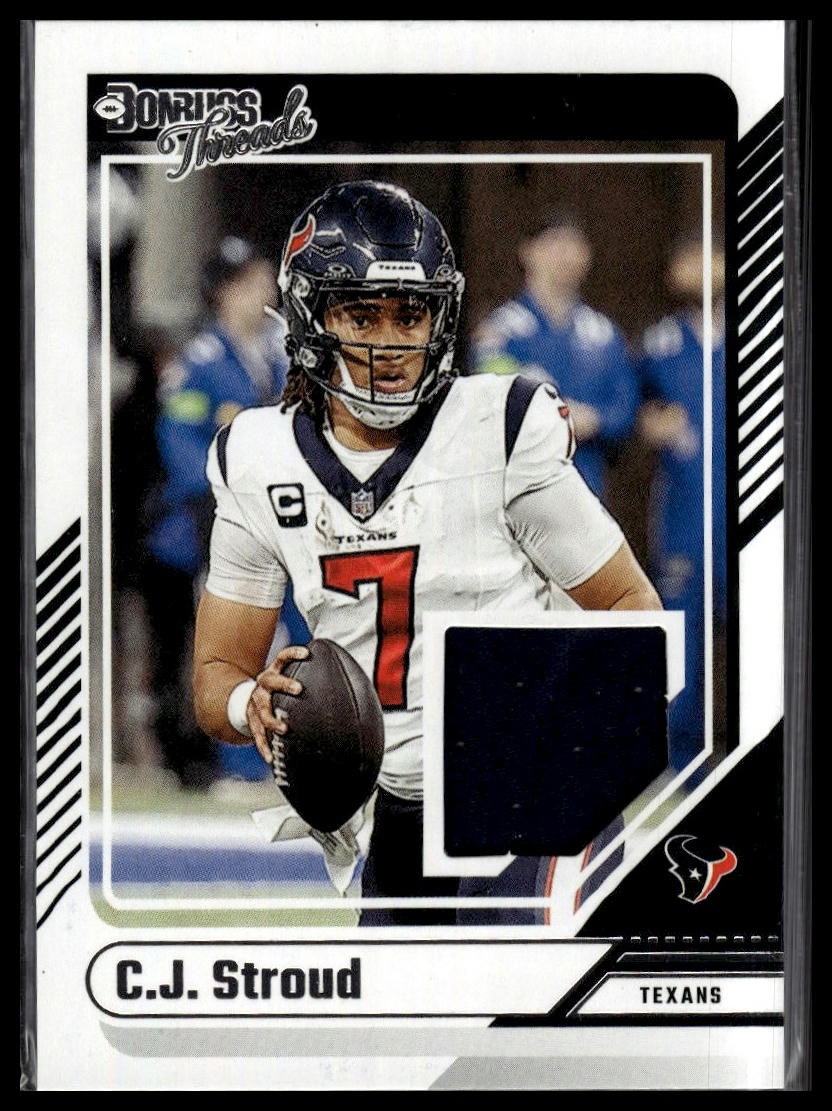 2024 Donruss #DTH-CJS C.J. Stroud Donruss Threads MEM