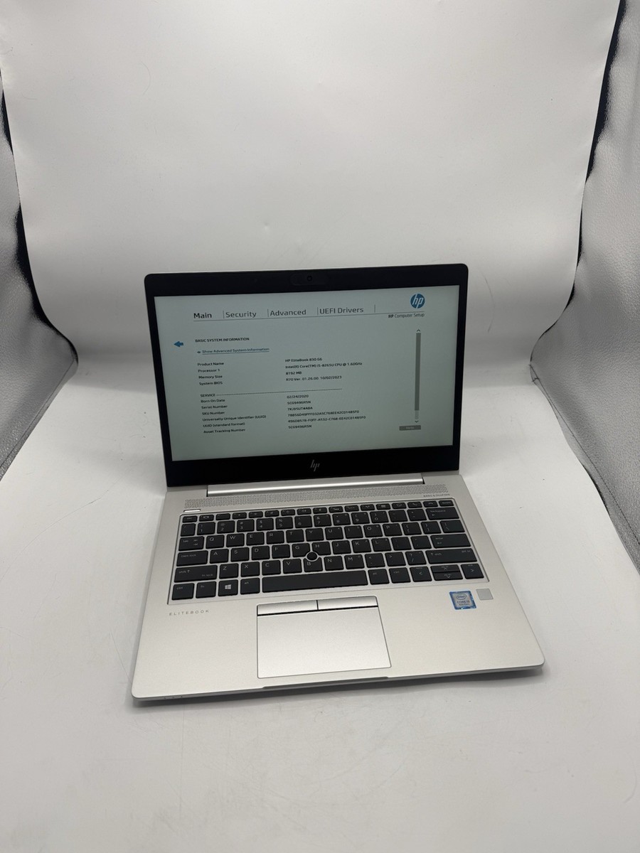 HP EliteBook Core i5 G6 0 ⁄ 1 i5-8265U 8265U 1円~ジャンクHP i7