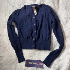Girls Cherokee Girls Sweater Size XS NWT Blue