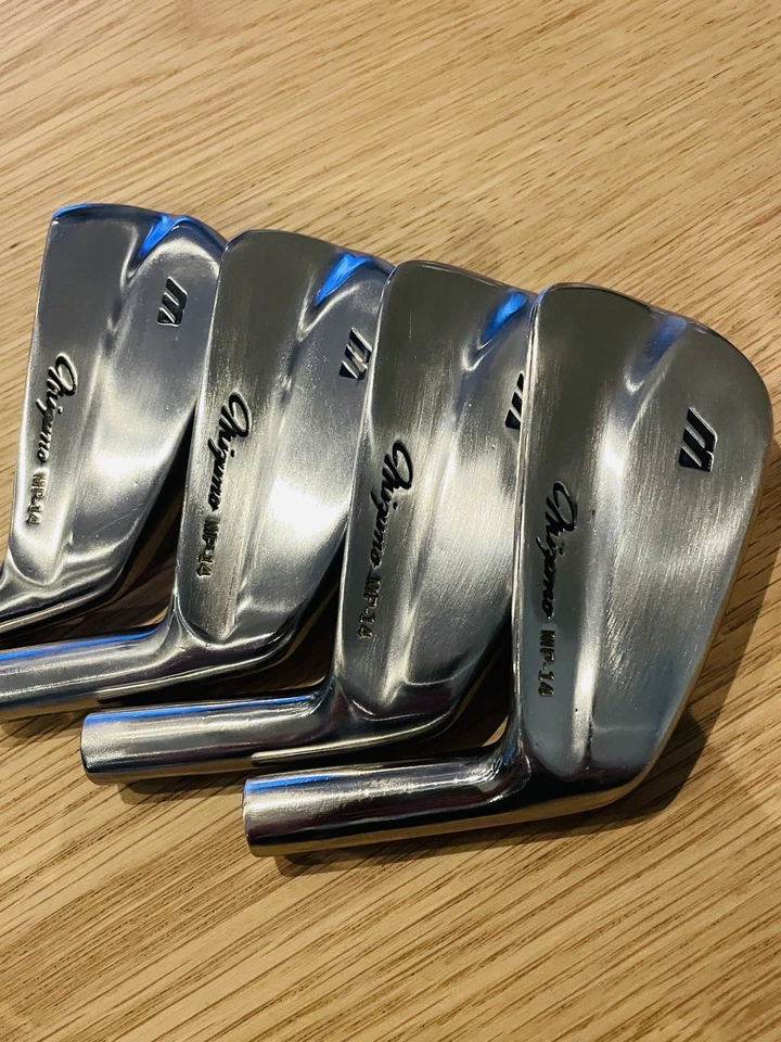 Mizuno MP-14 Forged Blade Iron Set 3-PW HEAD ONLY REFINISHED RARE - Image 3 of 4