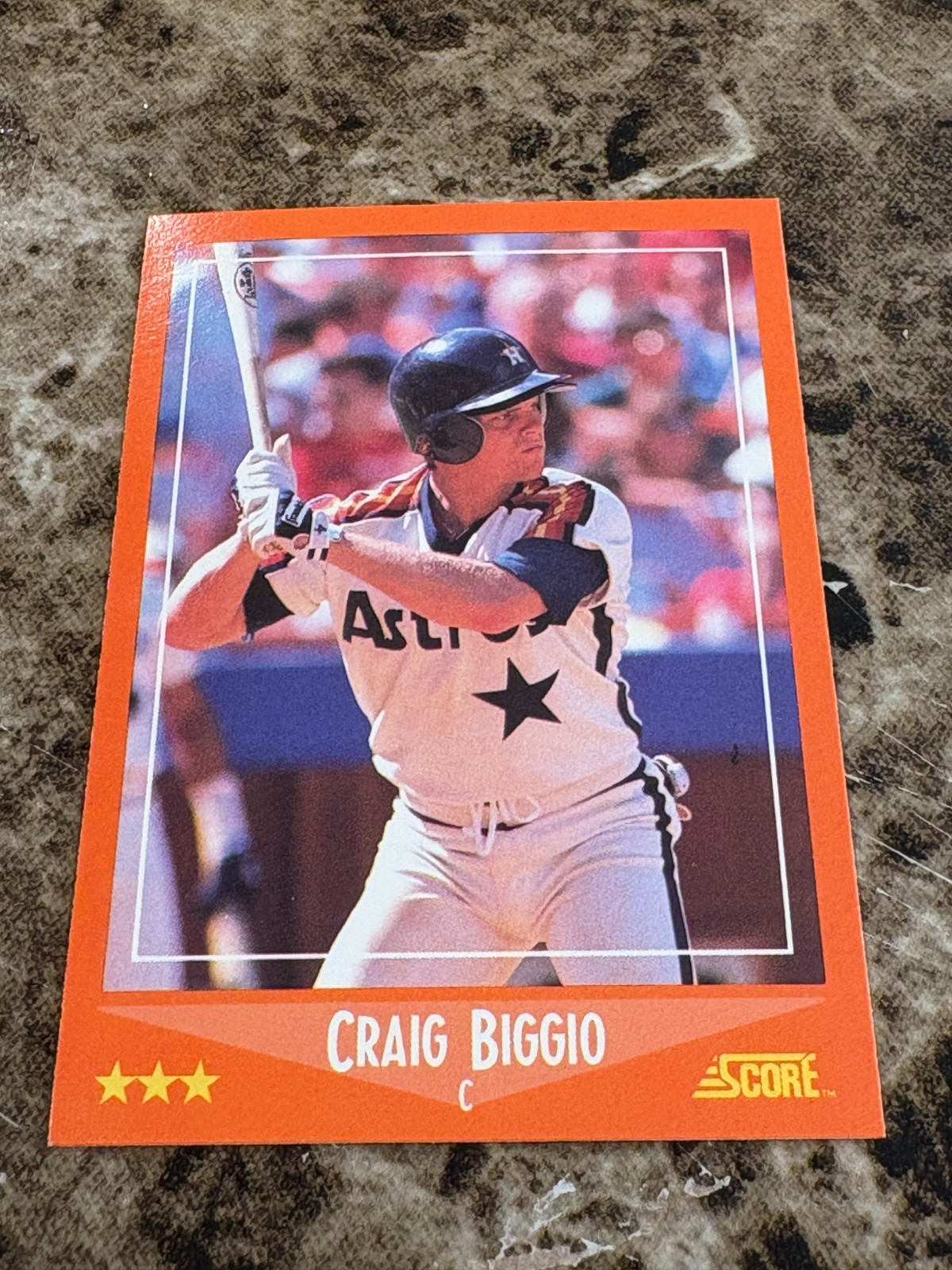 CRAIG BIGGIO 1988 Score Traded #103T Astros Rookie
