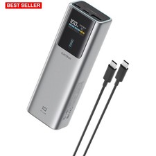 Power Bank 15000mAh 90W Portable Charger Smart TFT Display Fast Charging Airline