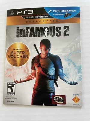 inFamous 2 Collection PS3 (Sony PlayStation 3, 2012) Not for Resale