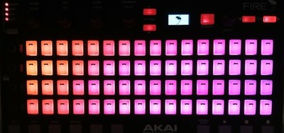 AKAI Professional Fire USB MIDI Controller/Audio Mixer Pad~FL Studio 