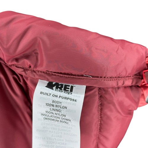 REI Co-Op Women's 650 Down Jacket 2.0 Red Women's Size XS Lightweight Puffer - 第 5/10 張圖片