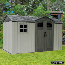 Lifetime 12Ft X 7Ft (3.5 X 2.1M) Side Entry Storage Shed - Model 60430U