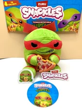 Snackles 2025 5” Teenage Mutant Ninja Turtles Raphael Holding Pizza ￼