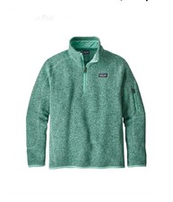 Patagonia Girls' Better Sweater  1/4-Zip Size XXL 16-18 