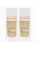 FLOWER Beauty Light Illusion Foundation - L4 Warm Beige - 2 PACK