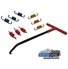Kupplungsfedern Set + Werkzeug f&uuml;r Yamaha Aerox Bws NG MBK Booster Nitro 50 2T