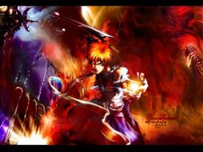 Anime kurosaki ichigo Custom Gaming Mat Desk