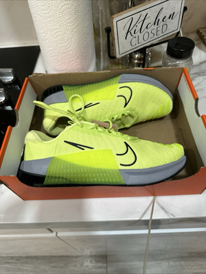 Nike Metcon 9 Volt Yellow Running Working out Shoe DZ2617-701 Men's Size 9.5