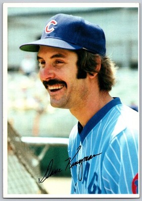 1980 Topps Super - #16 Dave Kingman Chicago Cubs 5x7 Card EX