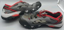 Propet Endurance Walking Diabetic Orthopedic Shoe Men Sz 9 Wide, Red Mesh M6206 