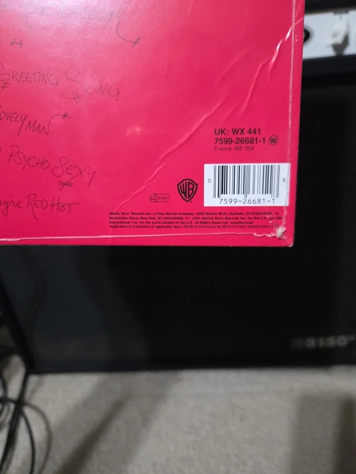 Red Hot Chili Peppers Blood Sugar Sex Magik 2lp Vinyl OG 1990s Press SEALED/NEW - Image 4 of 4