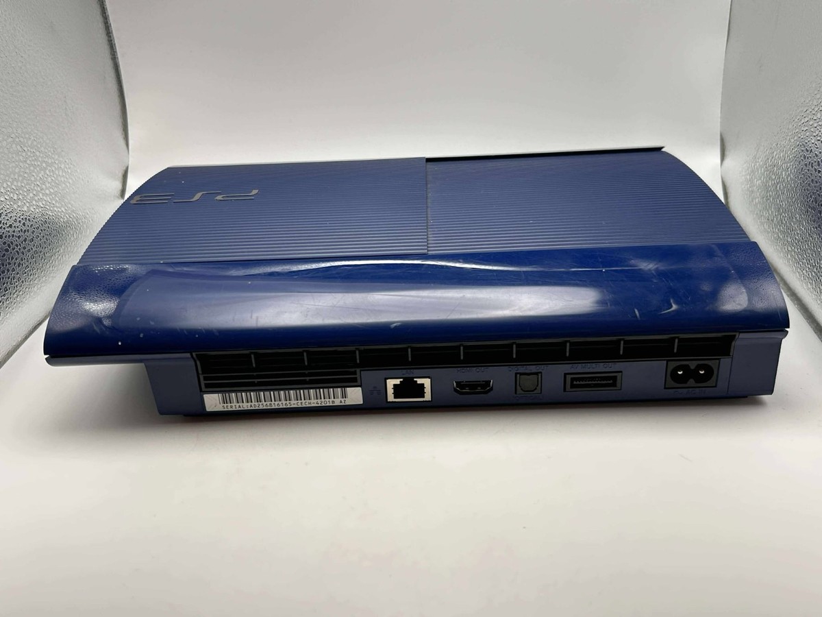Sony PlayStation 3 Super Slim Launch Edition 250GB Azurite Blue