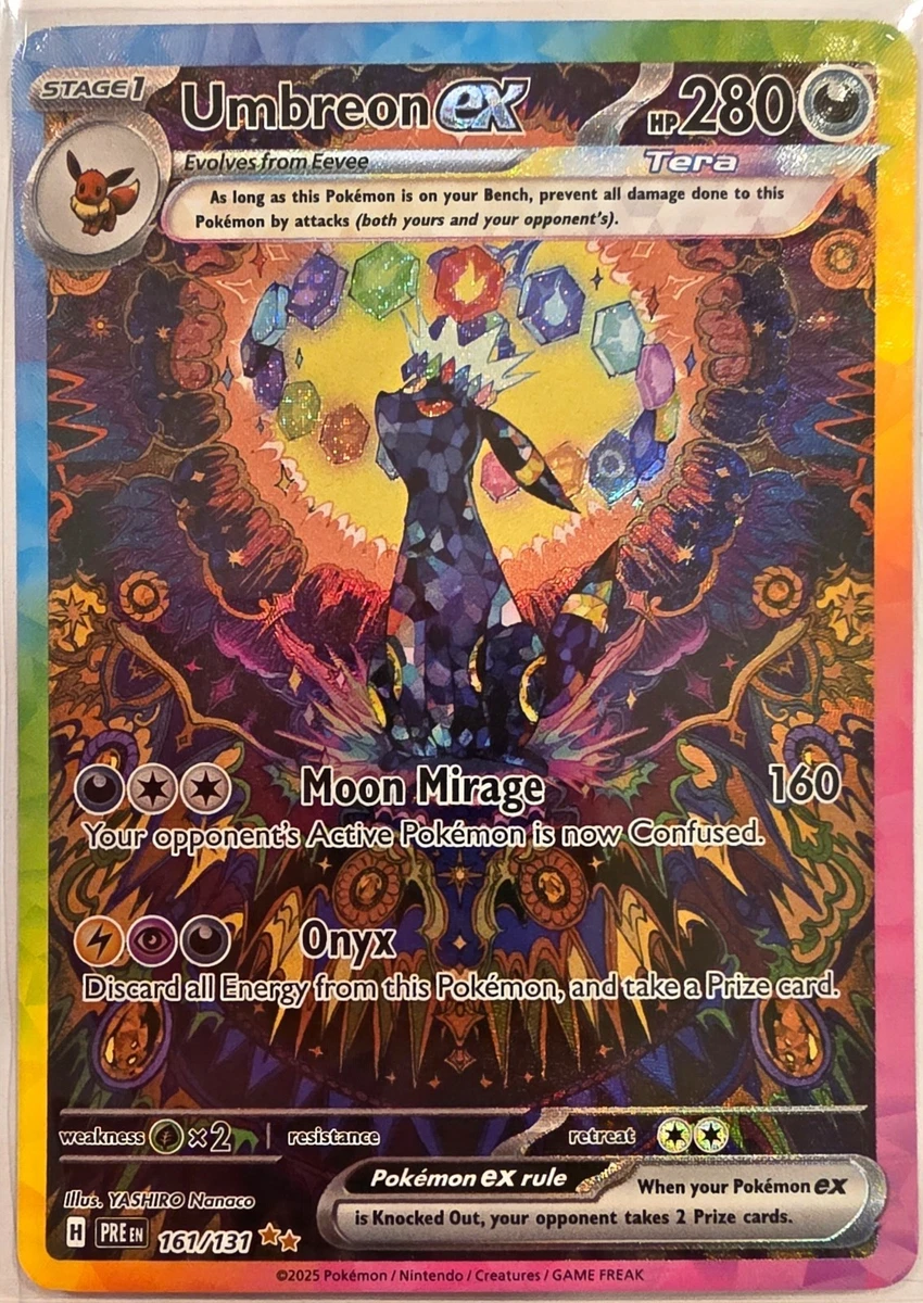Umbreon ex 161/131 Prismatic Evolutions for sale | eBay