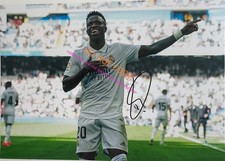 Vinicius Junior Autographed signed photo