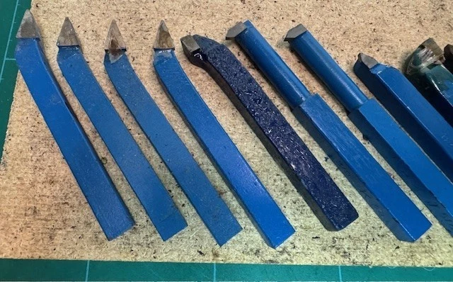 Soba Pack 10 TCT Hartgelötet Spitze Drehbank Werkzeug Typ 3/8/10mm ( Ab Display - Bild 2 von 4