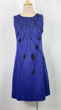 Anthropologie Ojala Original Embroidered Sleeveless Sheath Dress M