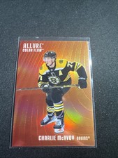 2025-26 Upper Deck Allure - Color Flow Charlie McAvoy #CF-18 Red Orange