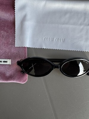 MIU MIU MU 04ZS VAU07F Havanna Silber Verspiegelt Damen 50 mm Sonnenbrille