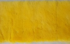 Kunstfell hochwertig 85x13cm Kükengelb f. Plüschtiere