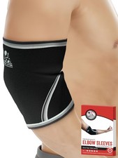 Elbow Sleeves 1 Pair  Compression for Weightlifting, Powerlifting, Cross T...