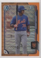 2015 Bowman Chrome Prospects Orange Wave Refractor Jhoan Urena #BCP98 sh7