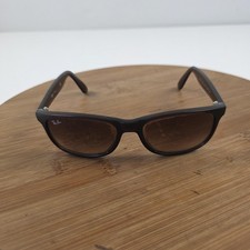 Ray-Ban RB 4202 Andy Sunglasses Mens 55-17 Brown Gradient Square Plastic 6073/13