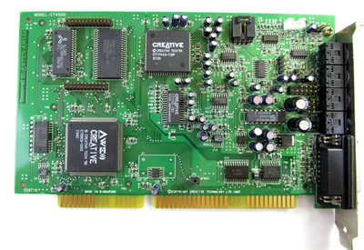 Creative Sound Blaster AWE64 CT4500 ISA-16 Bit ,getestet, funktionstüchtig