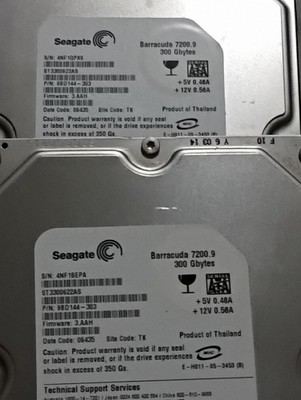 Seagate Barracuda 7200.9 (300G) Internal Hard Drive New old stock