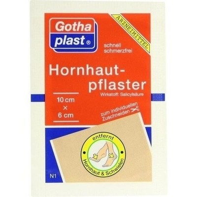 GOTHAPLAST Hornhautpflaster 6x10 cm, 1 St