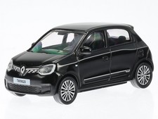 Renault Twingo Generation3 Facelift 2019 black diecast model car Norev 1:43