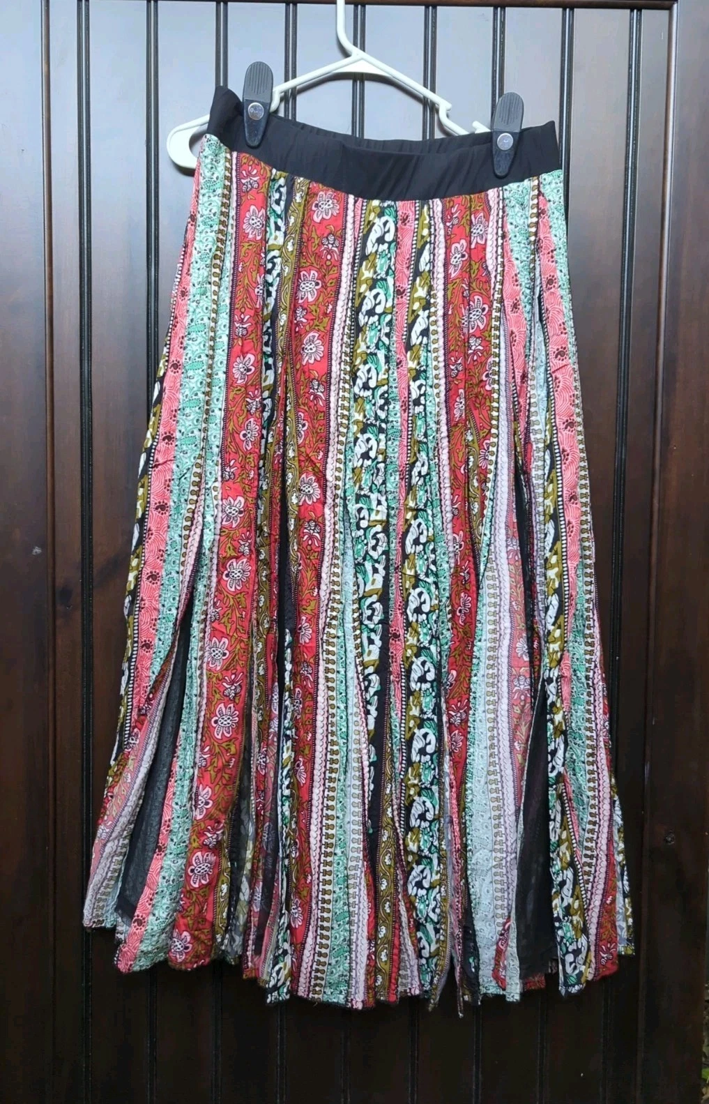 Soft Surroundings Skirt Women Medium Boho Hippie Colorful Festival Heavy
Opens in a new window or ta